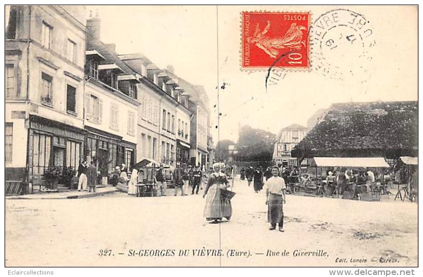 Saint Georges Sur Vièvre     27    Rue De Giverville. Marché - Other & Unclassified