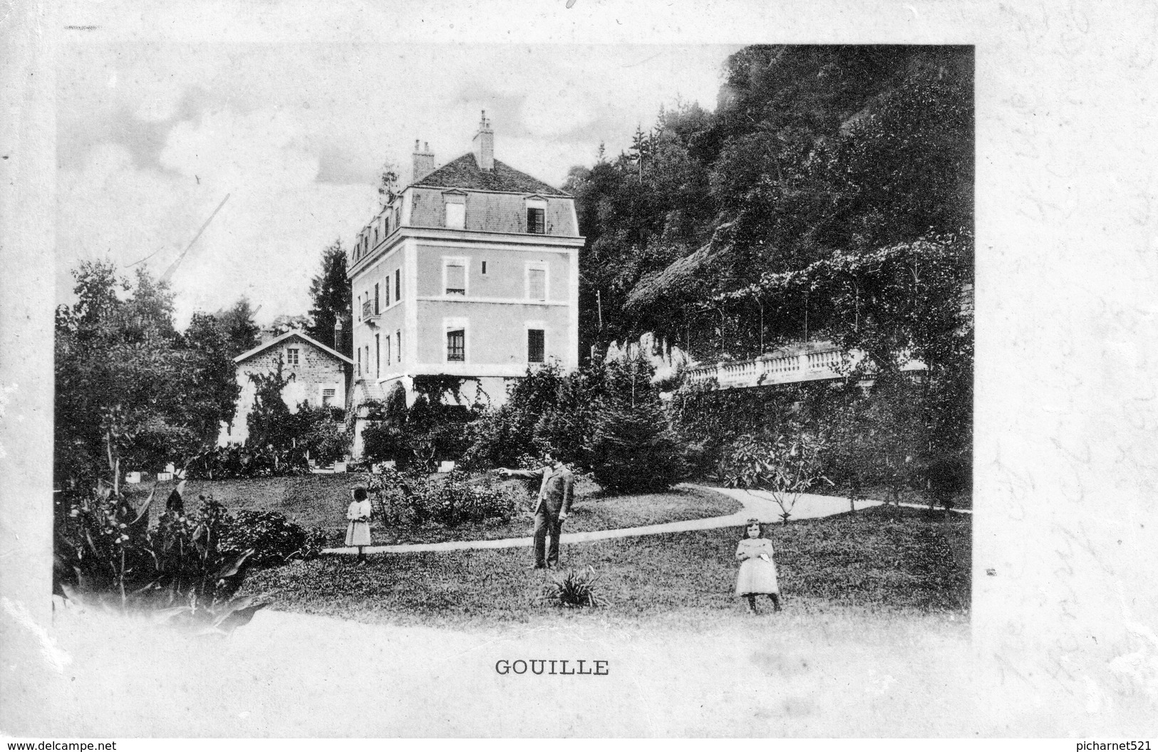 CPA De BEURE (Doubs) Gouille. Circulée (sous Enveloppe). Dos Divisé. Bon état. - Autres & Non Classés