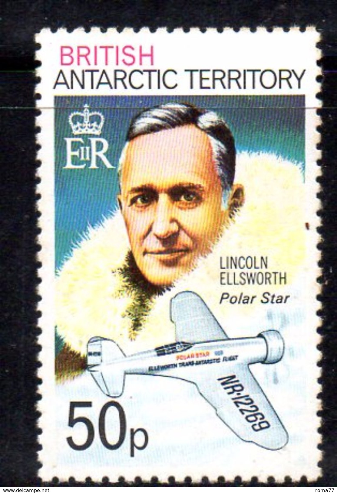 XP3501 - TERRITORIO ANTARTICO BRITANNICO , 50 P. Yvert N. 58  **  MNH . ORDINARIA  Ellsworth - Nuevos