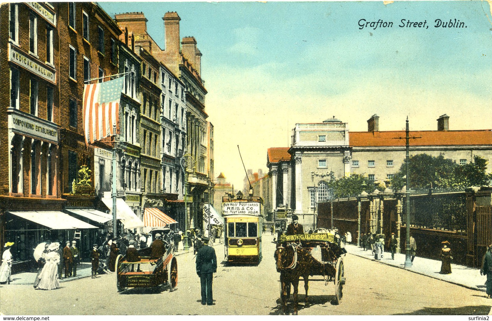 DUBLIN - GRAFTON STREET 1912  I471 - Dublin