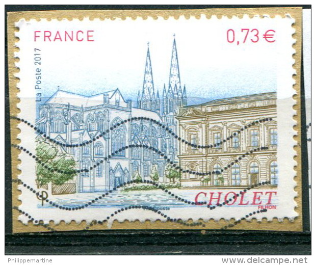 France 2017 - YT 5142 (o) Sur Fragment - Used Stamps
