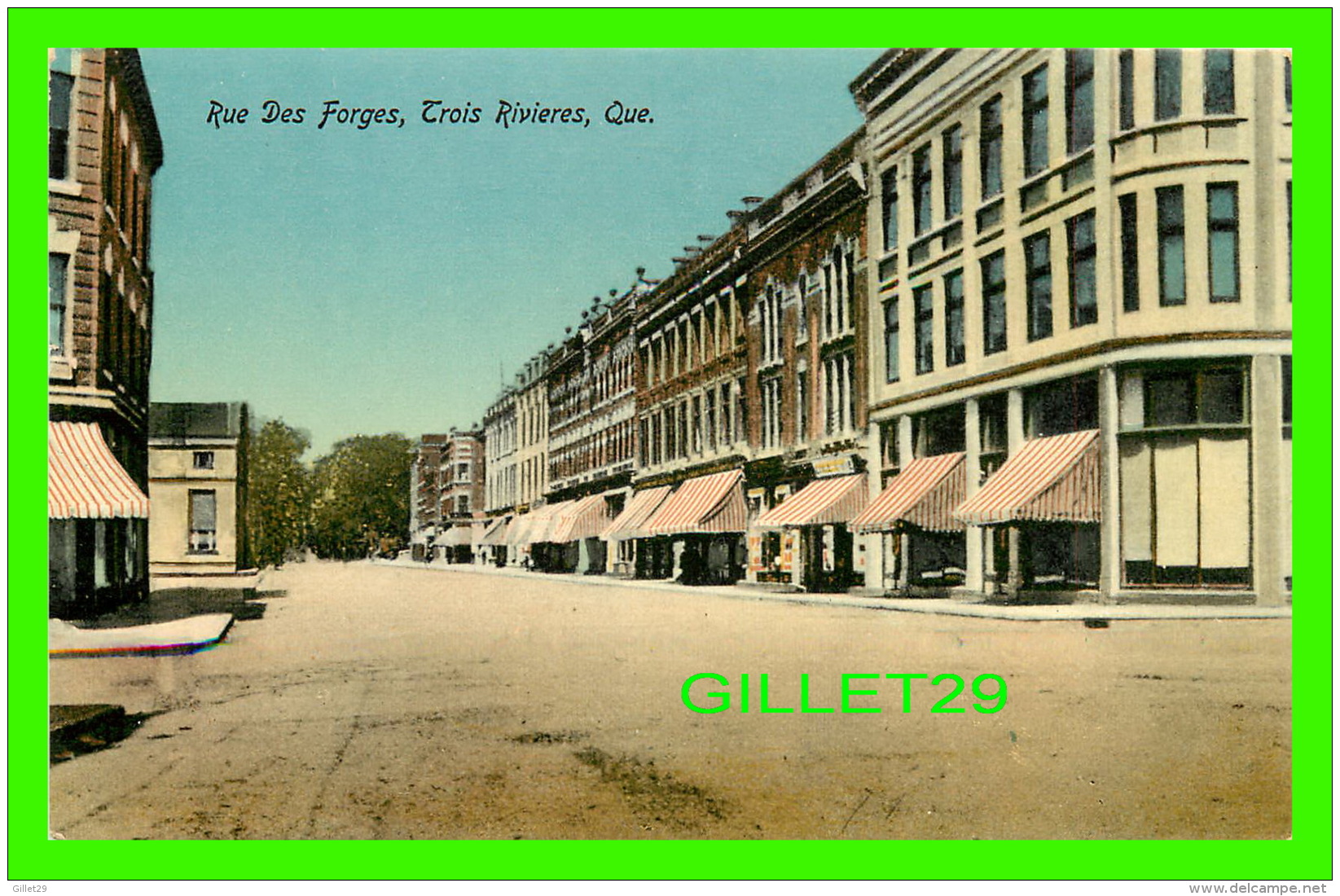 TROIS-RIVIÈRES, QUÉBEC -  RUE DES FORGES - PUB. BY STEDMAN BROS LIMITED - - Trois-Rivières