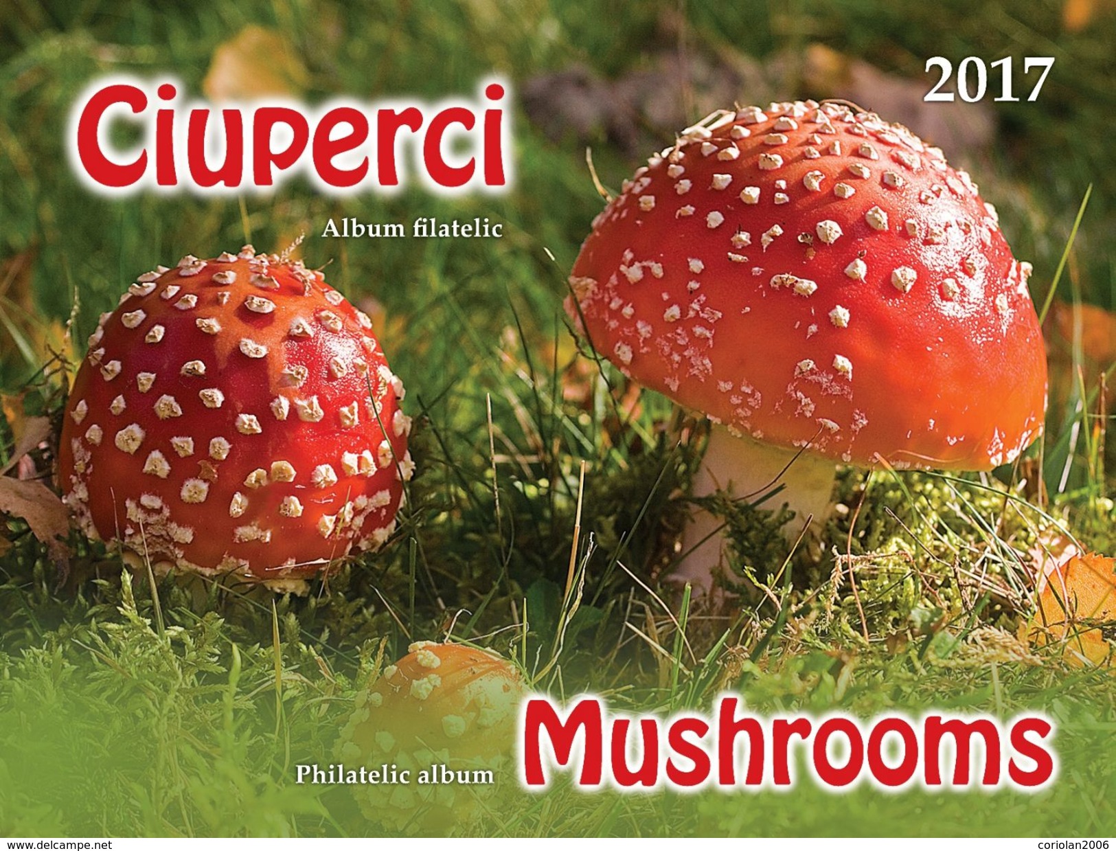 Romania 2017 / Mushrooms / Philatelic Album With Special Block - Champignons