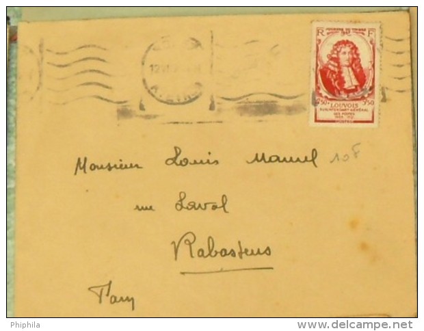 No 779 SEUL SUR LETTRE - 1921-1960: Modern Period