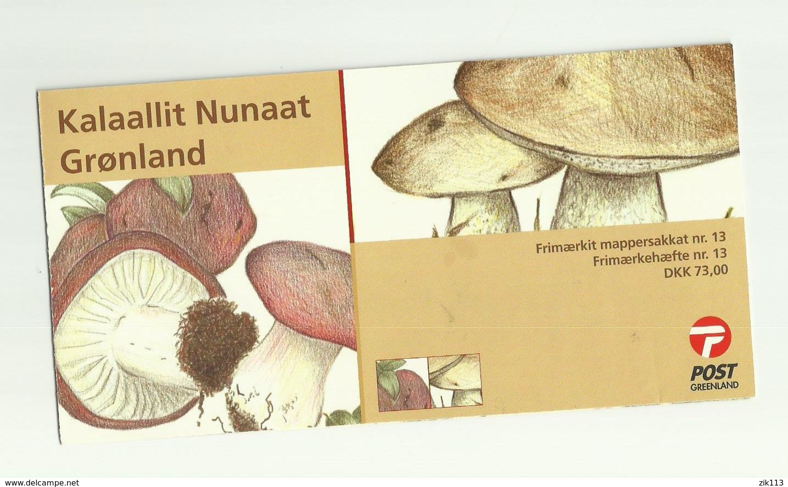 Greenland 2005 , Fungi , Used - Booklets