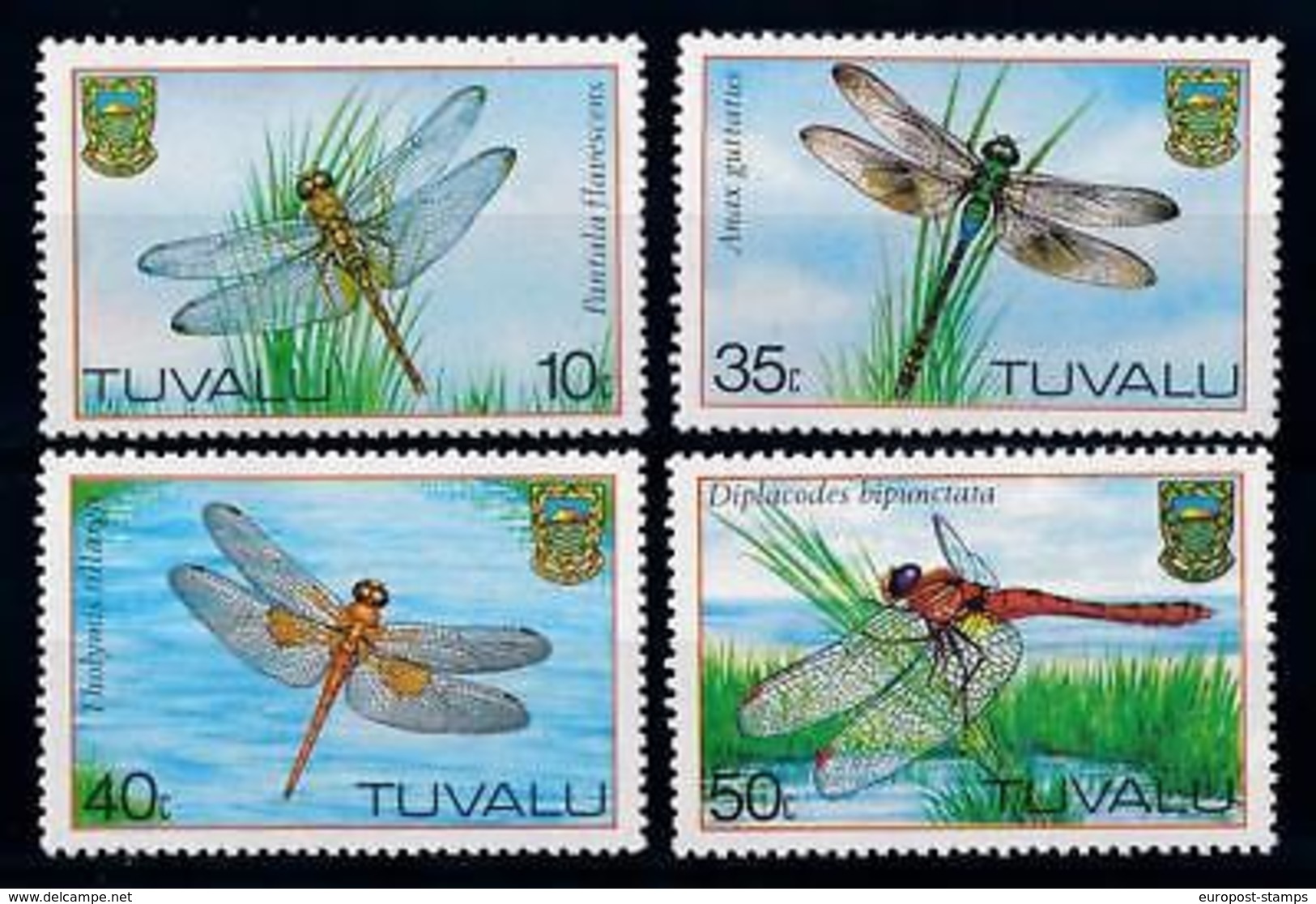 [65667] Tuvalu 1983 Insects Dragonfly  MLH - Other & Unclassified