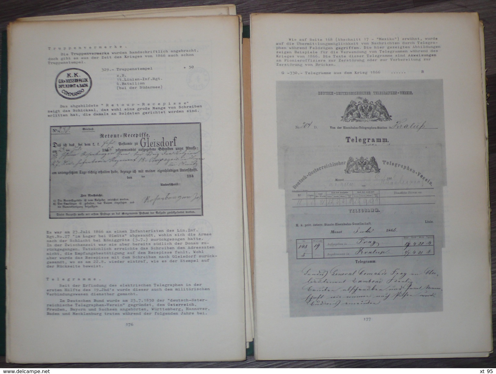 Feld Und Militarpost In Osterreich - Alfred Clement - 1964 - 416 Pages - Port 7.50€ - Autres & Non Classés