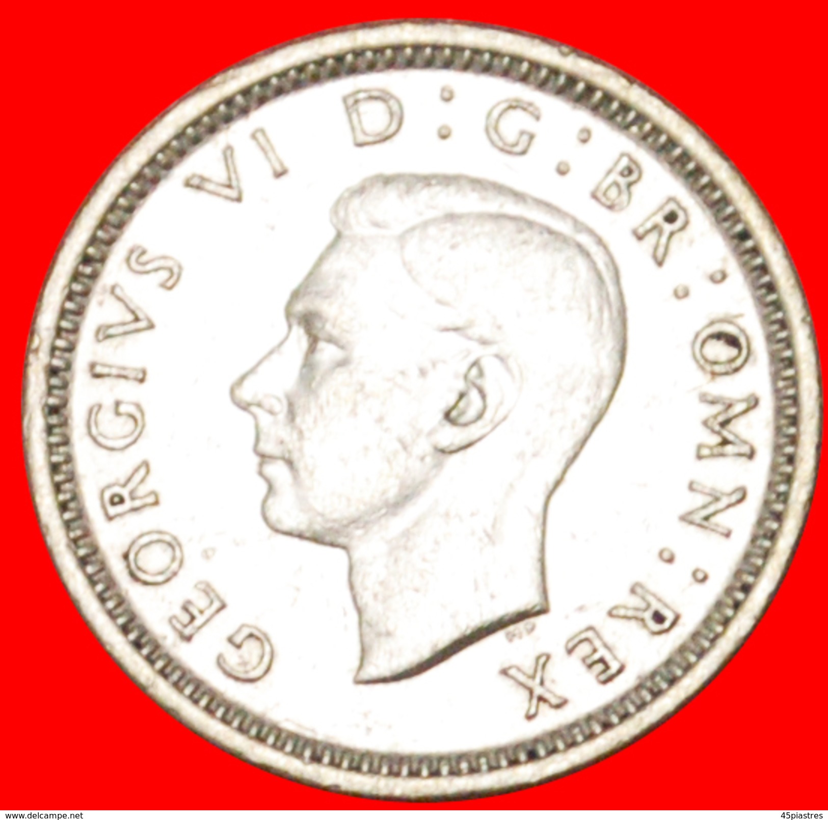 √ SILVER: GREAT BRITAIN ★ 3 PENCE 1938! LOW START ★ NO RESERVE! - F. 3 Pence