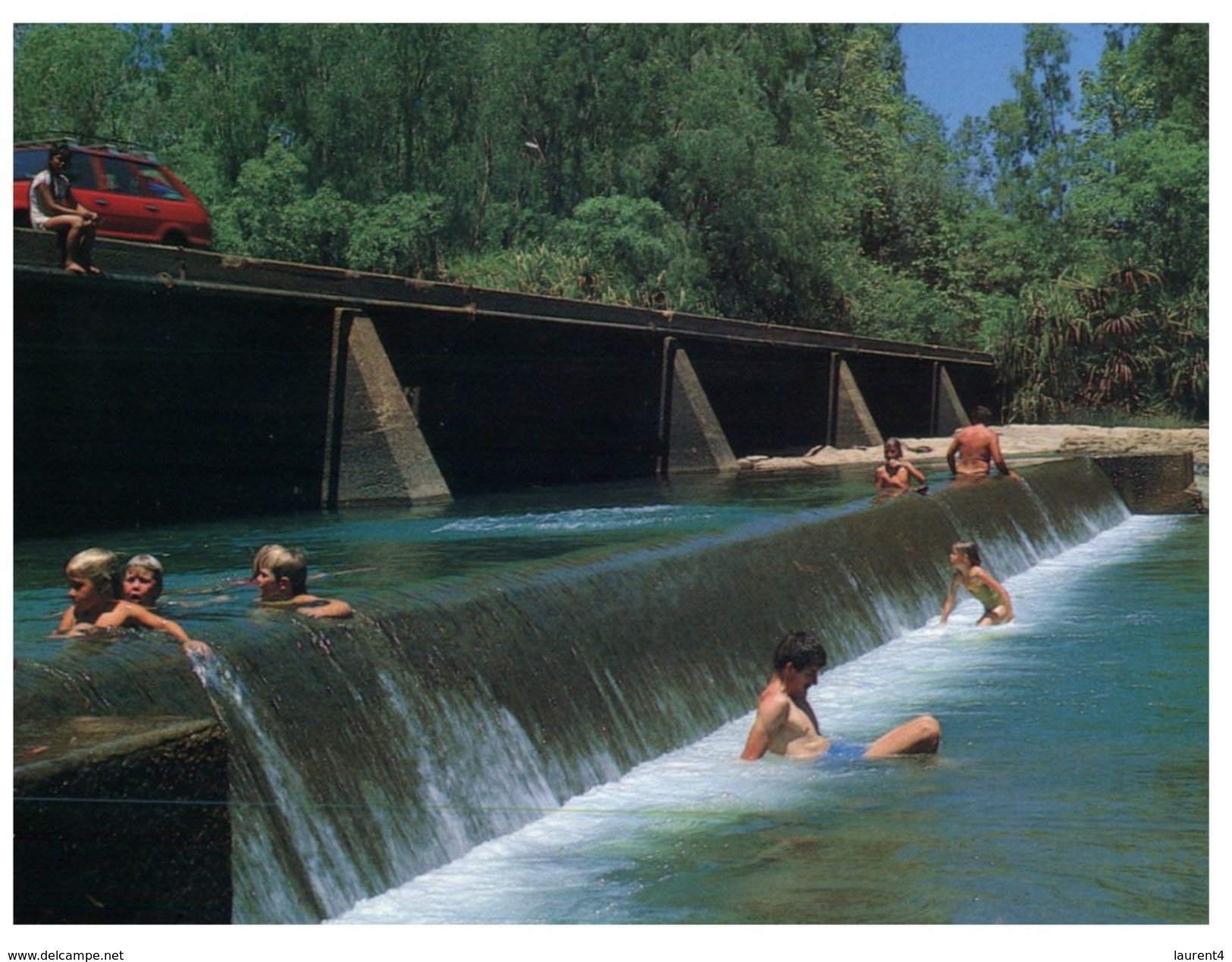 (125) Australia - NT - Katherine River Dam - Swimming - Katherine