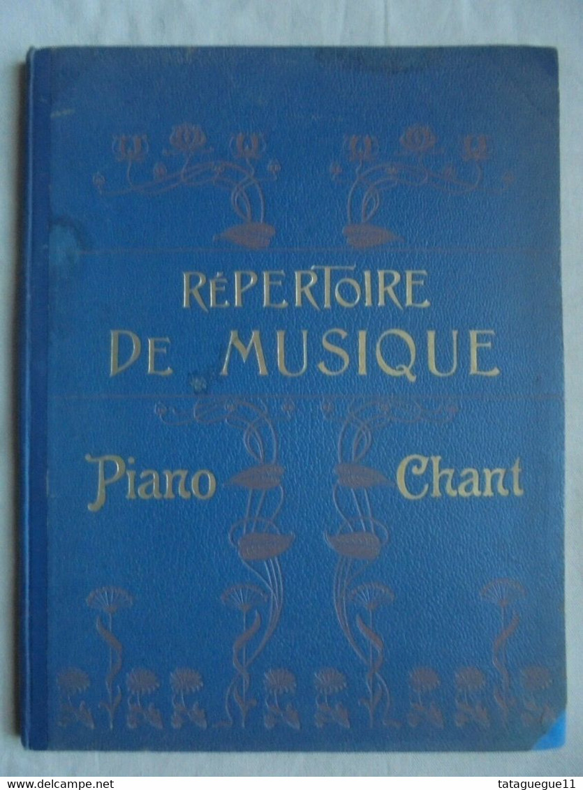 Ancien - Répertoire/Partitions De Musique Oeuvres Célèbres Piano Et Chant - Klavierinstrumenten