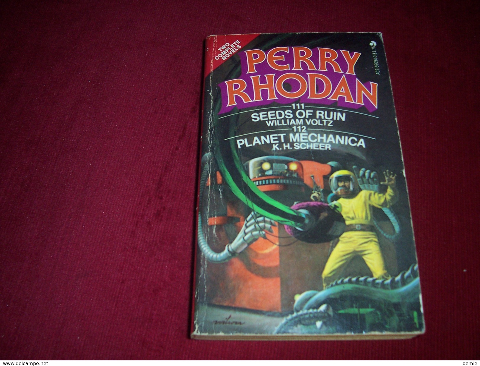 PERRY RHODAN  °°  No 11 + 112   °° SEEDS OF RUIN / PLANET MECHANICA - Science Fiction