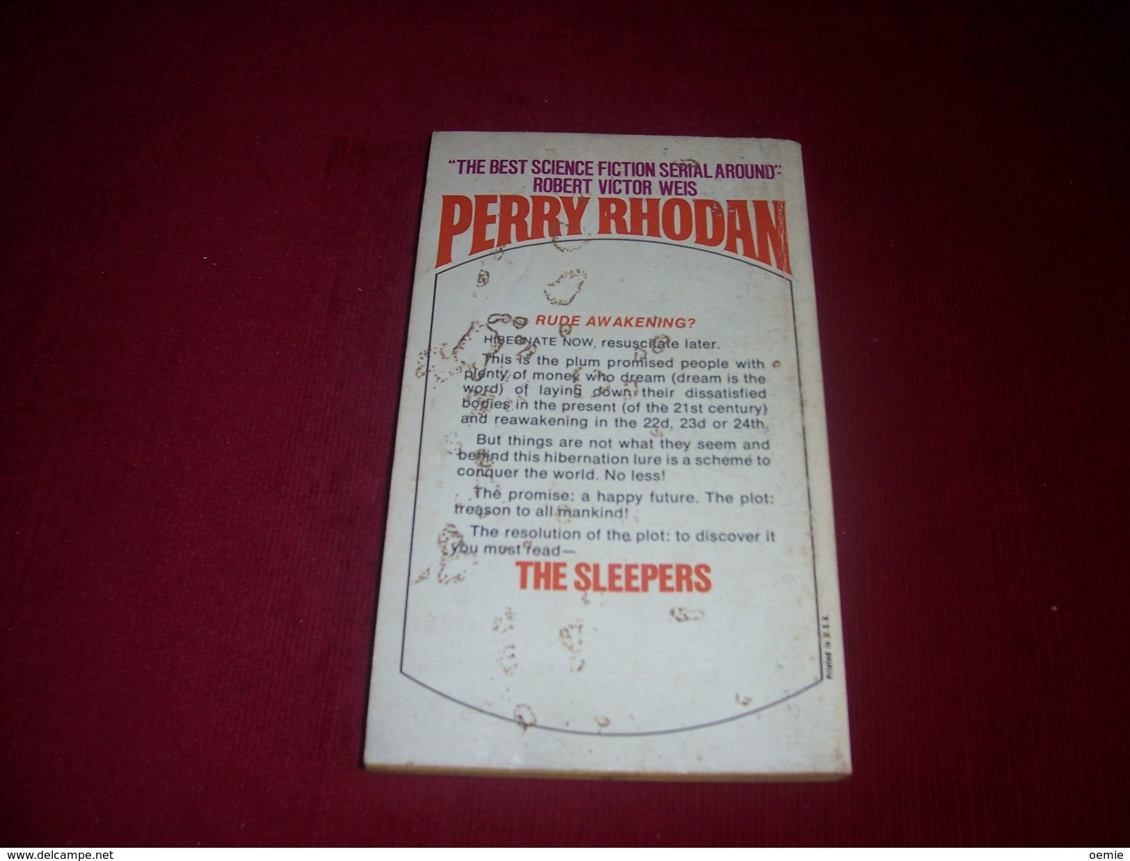 PERRY RHODAN  °°  No 79   ° THE SLEEPERS - Science Fiction