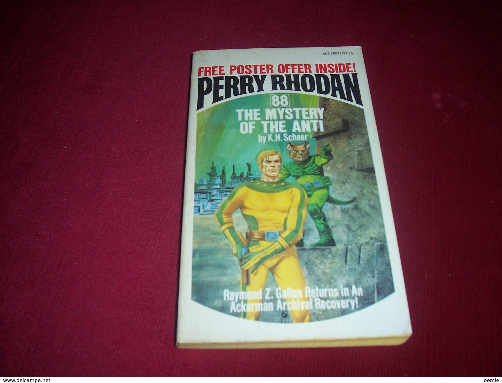 PERRY RHODAN  °°  No 88 °  THE MYSTERY OF THE ANTI - Science Fiction
