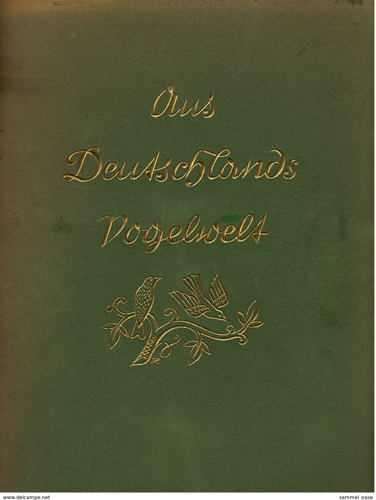 Sammelbilder-Album 1936 - Aus Deutschlands Vogelwelt  -  Altona Bahrenfeld  -  Fast Komplett - Sammelbilderalben & Katalogue