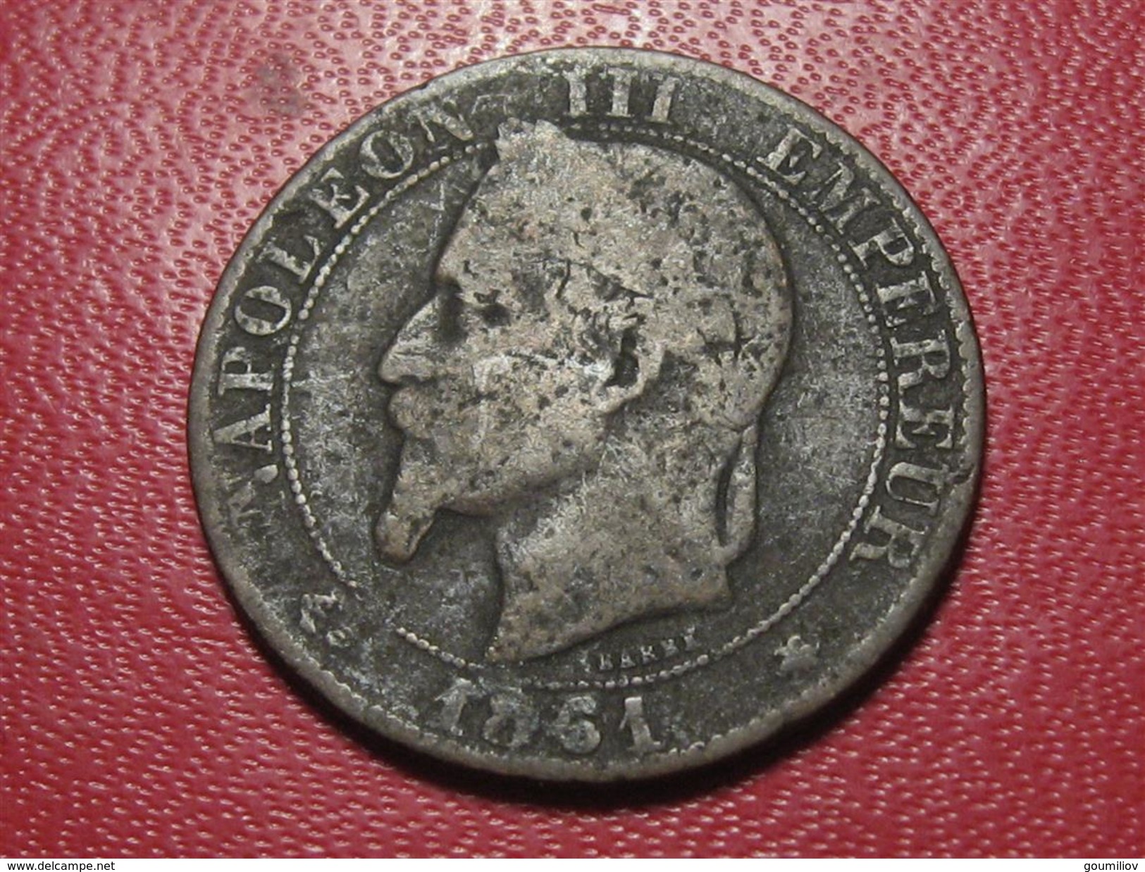 5 Centimes Napoléon III 1861 A Paris 3304 - 5 Centimes