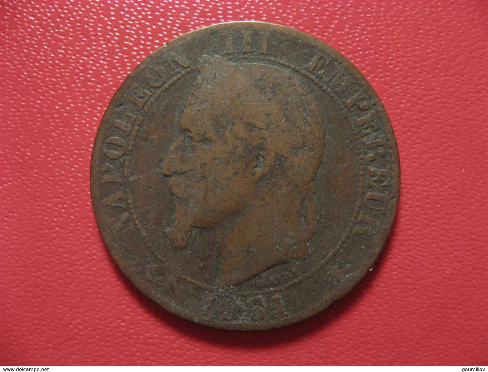 5 Centimes Napoléon III 1861 A Paris 3304 - 5 Centimes