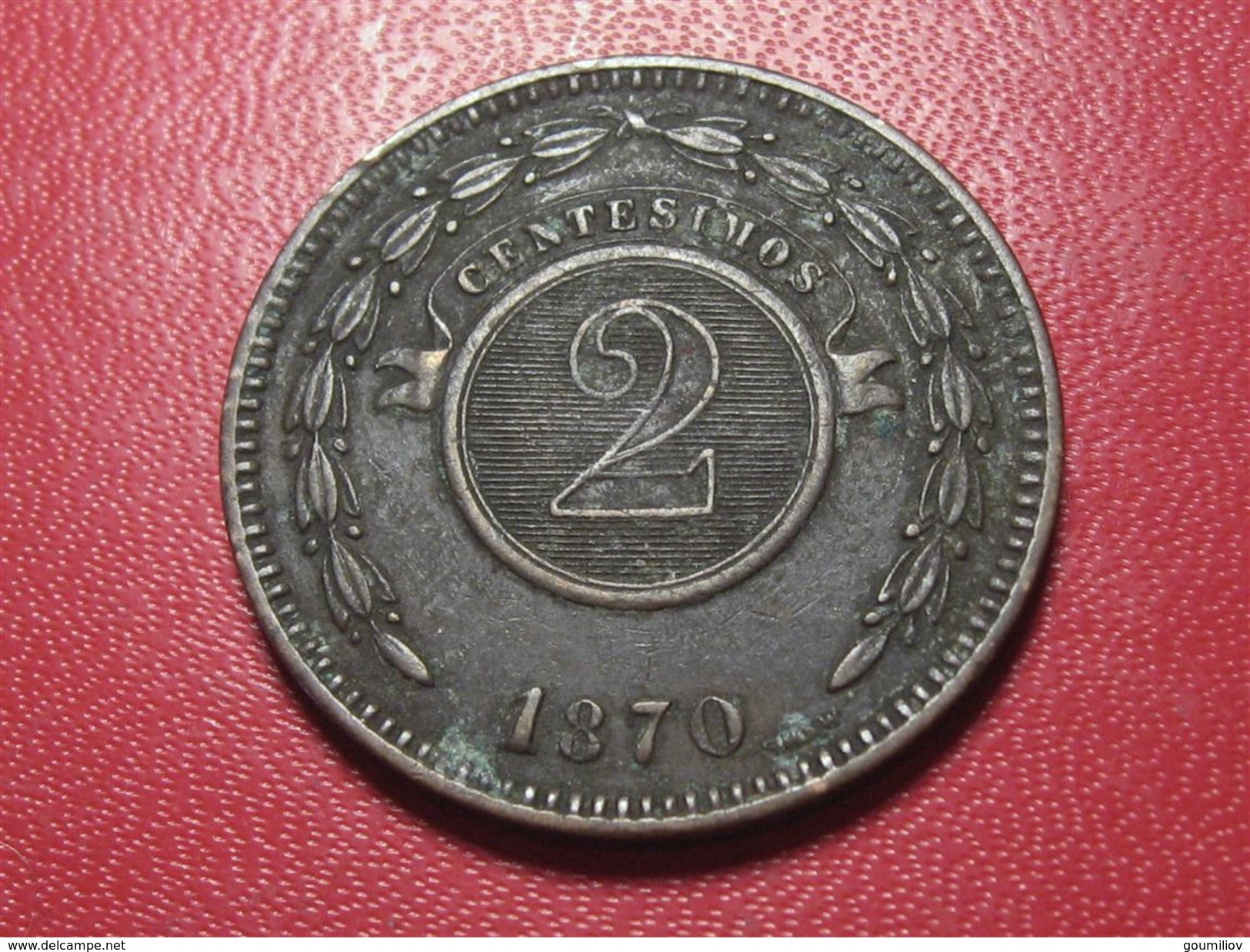 Paraguay - 2 Centavos 1870 3654 - Paraguay