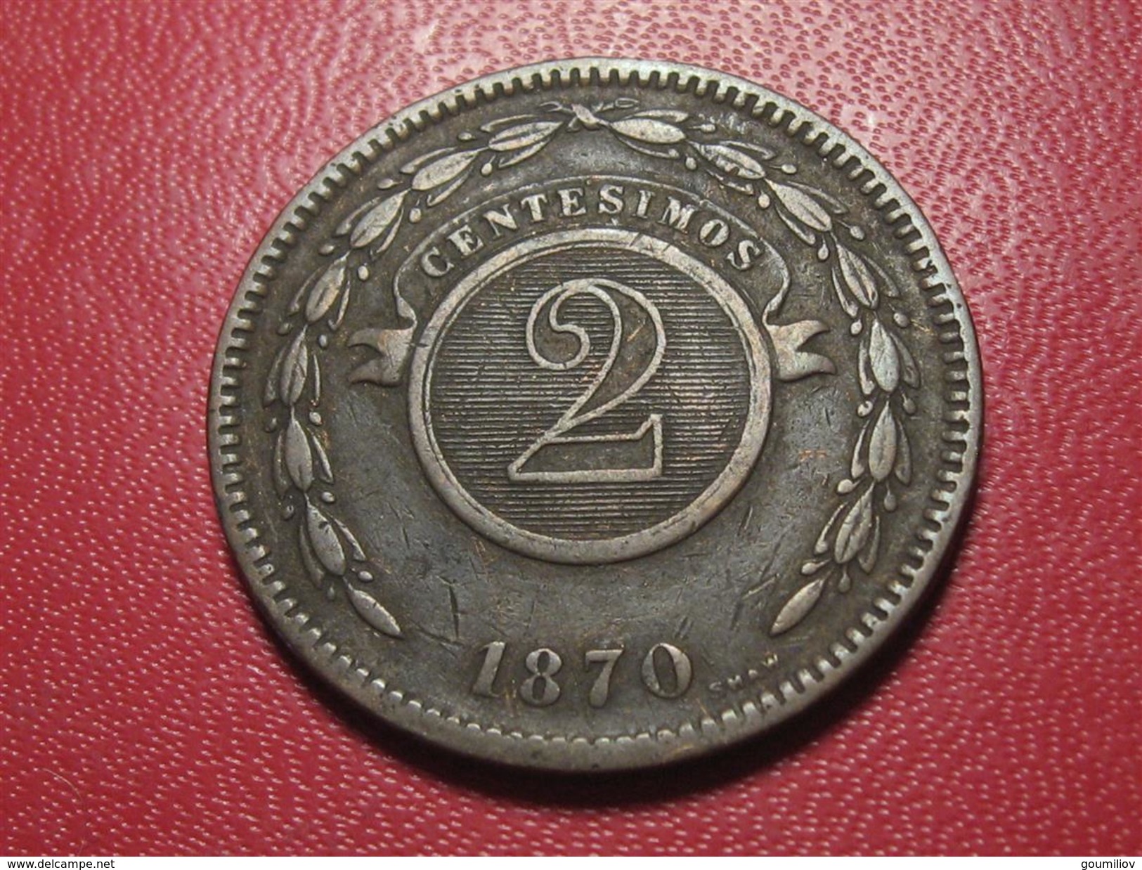 Paraguay - 2 Centavos 1870 3658 - Paraguay