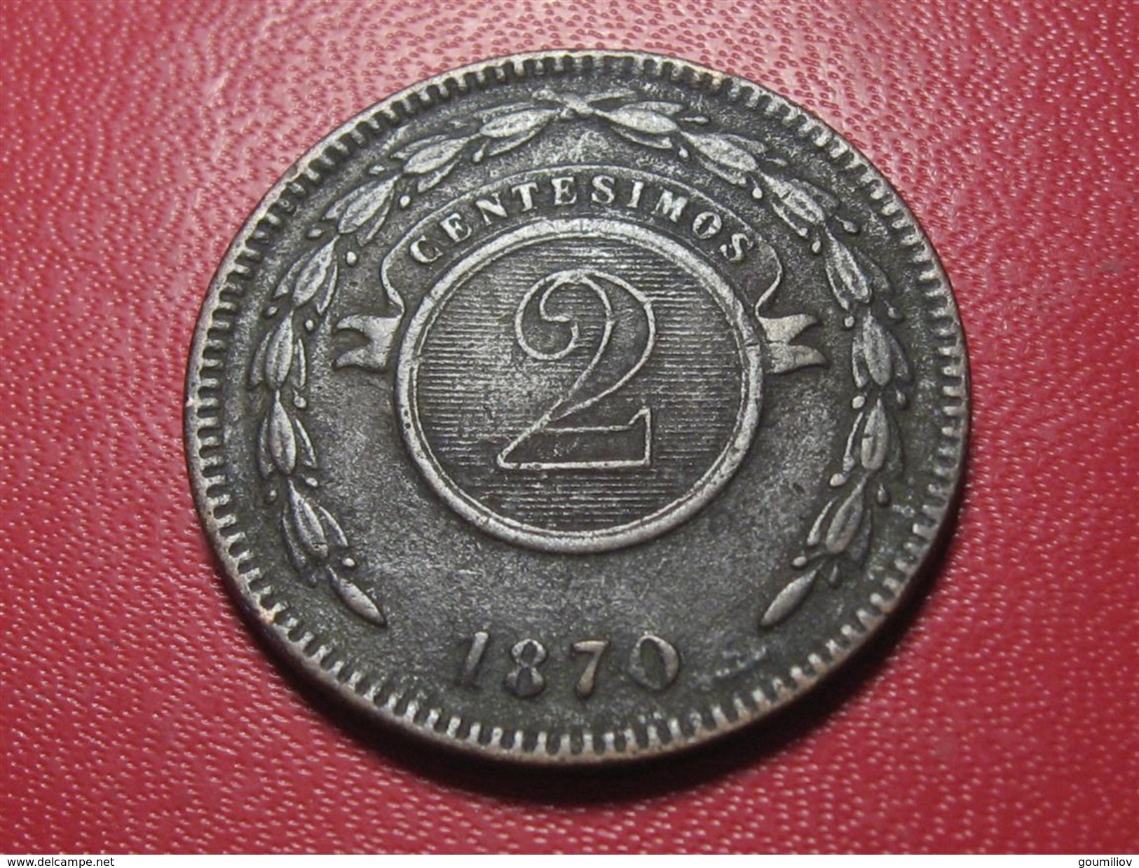 Paraguay - 2 Centavos 1870 3662 - Paraguay