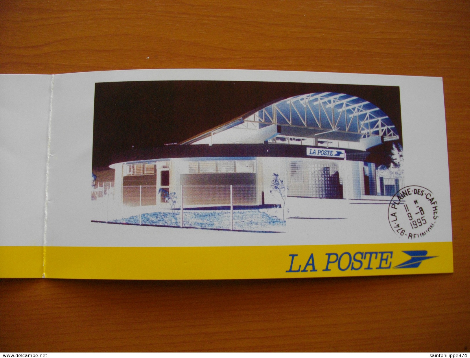 Réunion : Document Illustré émis Pour L’inauguration Du Bureau De Poste De La Plaine Des Cafres En 1995 - Sonstige & Ohne Zuordnung