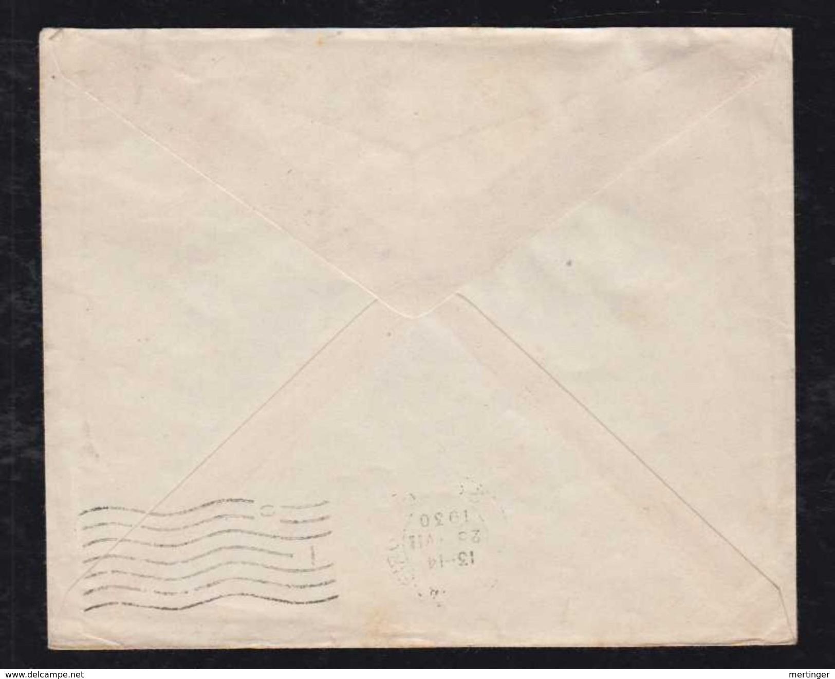 Brazil Brasil 1930 EN 76 Stationery Envelope 300R Uprated LAGUNA To ERFURT Germany - Ganzsachen