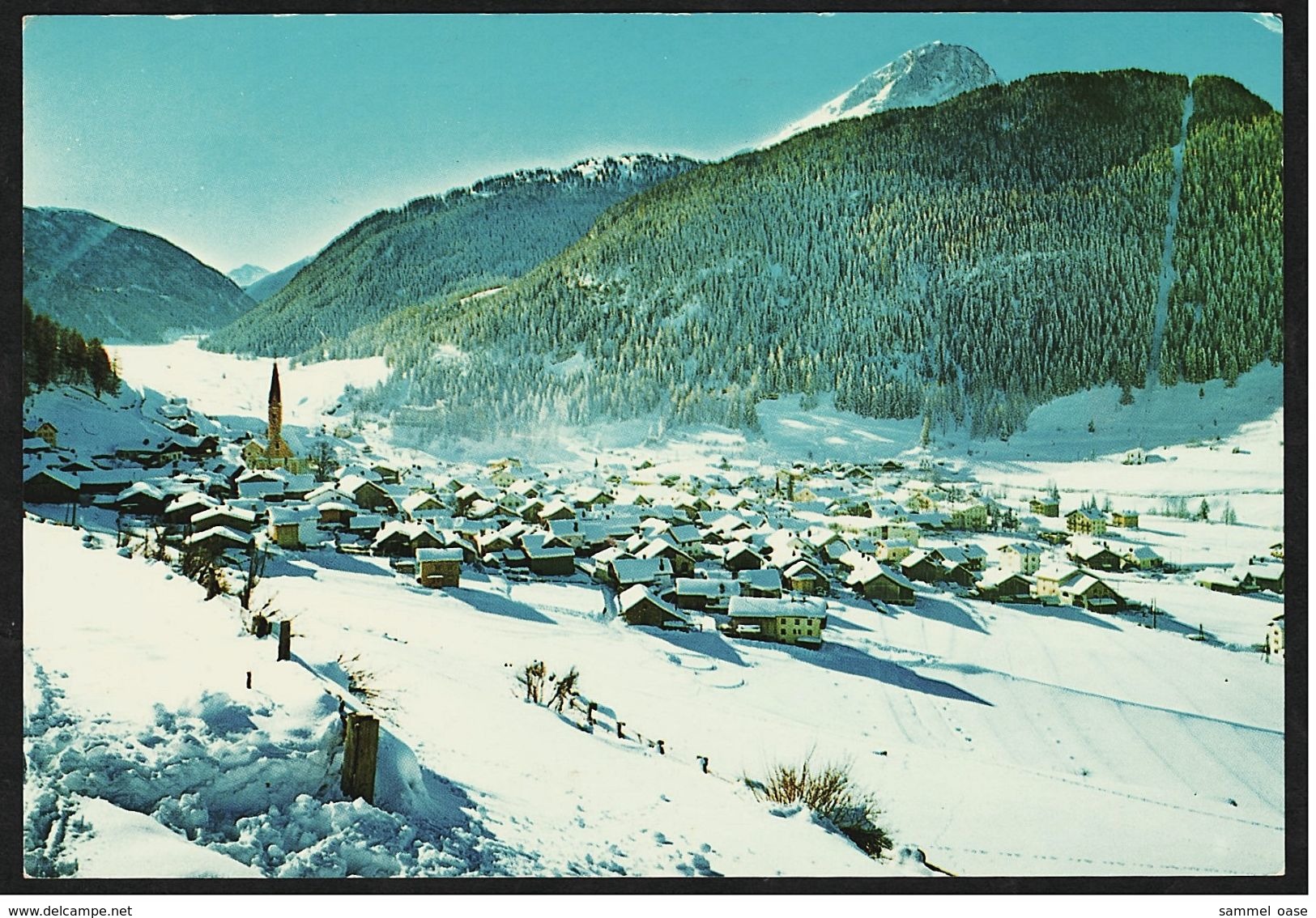 Nauders / Tirol Gegen Piz Lat  -  Ansichtskarte Ca. 1991  (7688) - Nauders