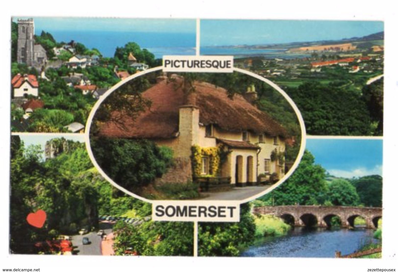 38384-ZE-ROYAUME UNI-PICTURESQUE SOMERSET--------------multivues - Minehead