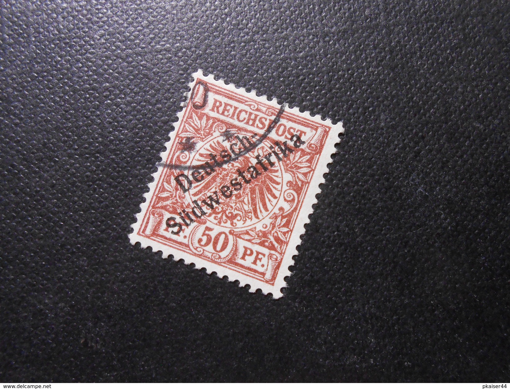 D.R.10  50Pf   Deutsche Kolonien (Deutsch-Südwestafrika) 1898 - Mi 15,00 € - África Del Sudoeste Alemana