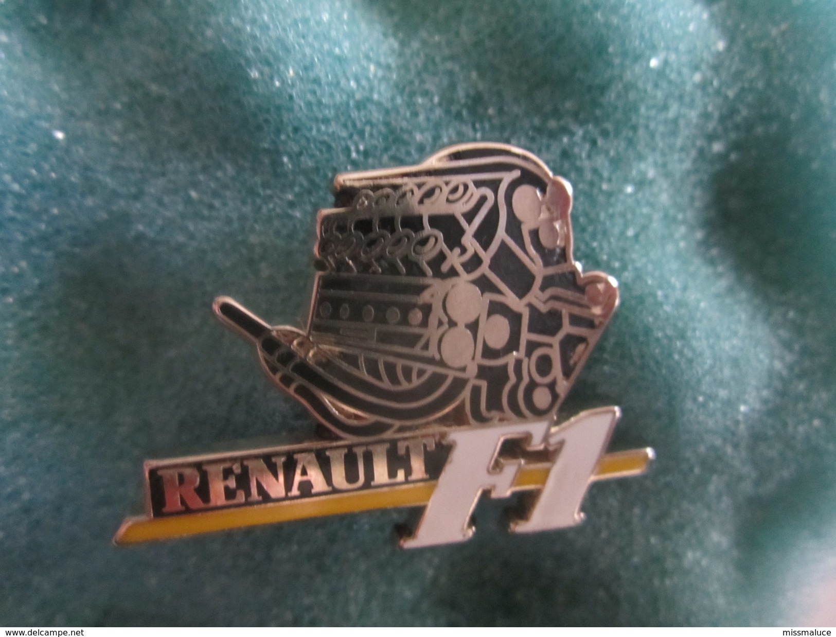 Pin's Pins Arthus Bertrand Sport Renault Moteur Formule 1 F1 - Car Racing - F1
