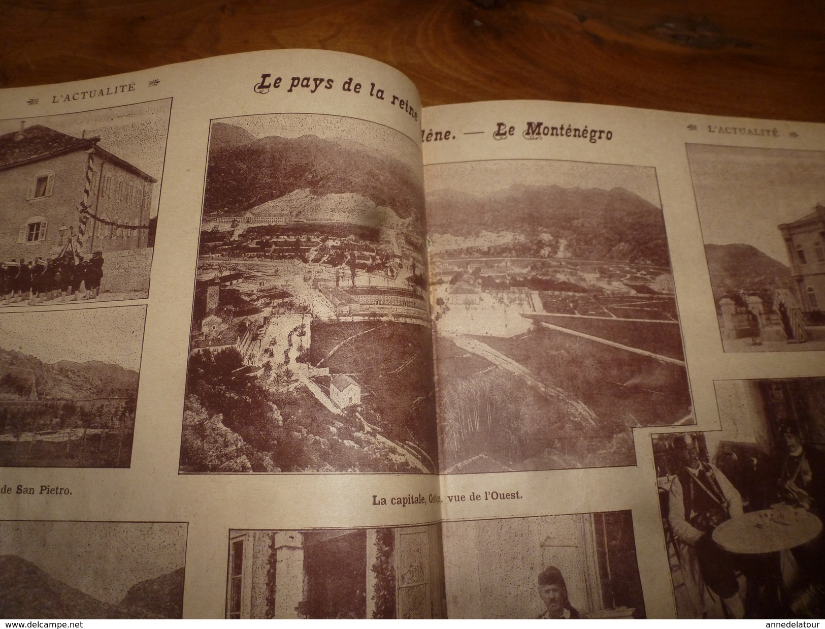 1903 L'ACTUALITE:La FORCE au Moulin-Rouge;Mlle Grille-d'égout;Wagner;Arles;Monténégro;ERNESTE le Sauveur de la Purée;etc