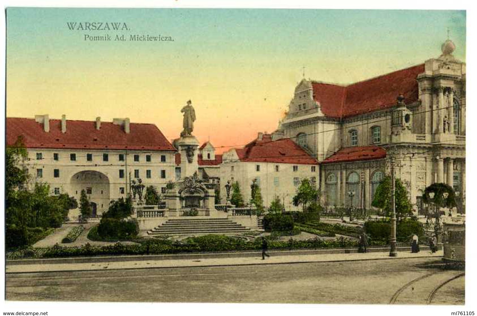 Warszawa Card Printed By EGSiS No 9 - Polonia