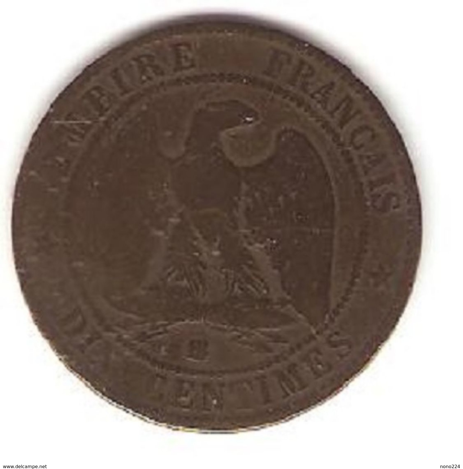 1 Pièce De 10 Centimes ( Napoléon III ) - Autres & Non Classés