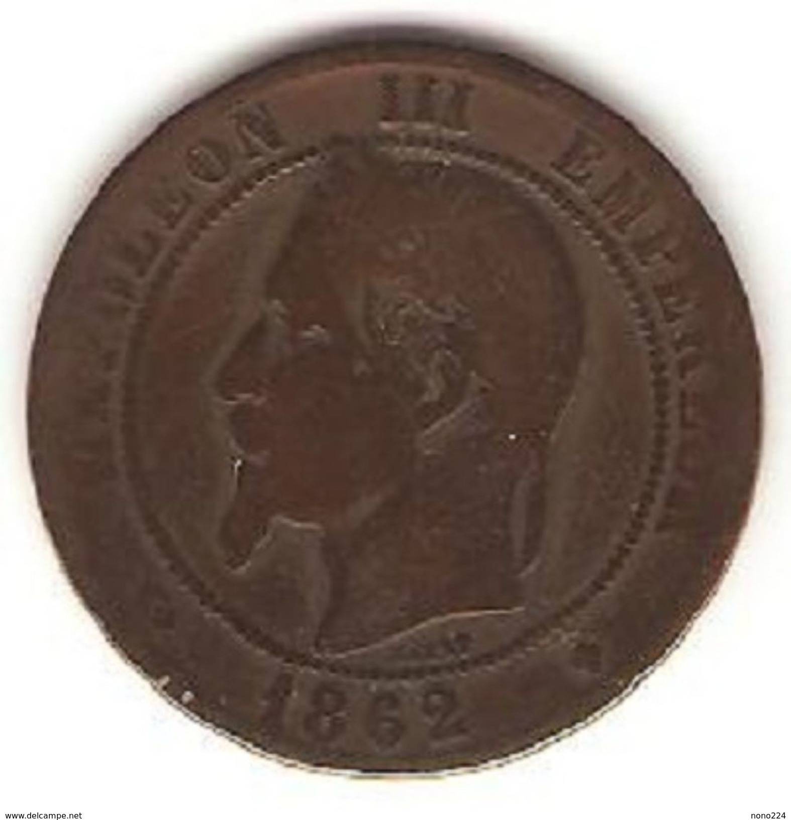 1 Pièce De 10 Centimes ( Napoléon III ) - Autres & Non Classés