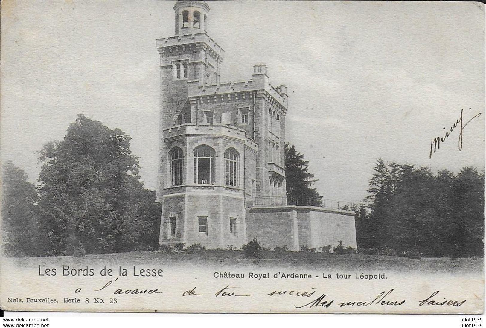 CHATEAU ROYAL ..-- Nels 8 , N° 23 . Tour Léopold . 1901 Vers SAINT - AFFRIQUE . Voir Verso . - Houyet