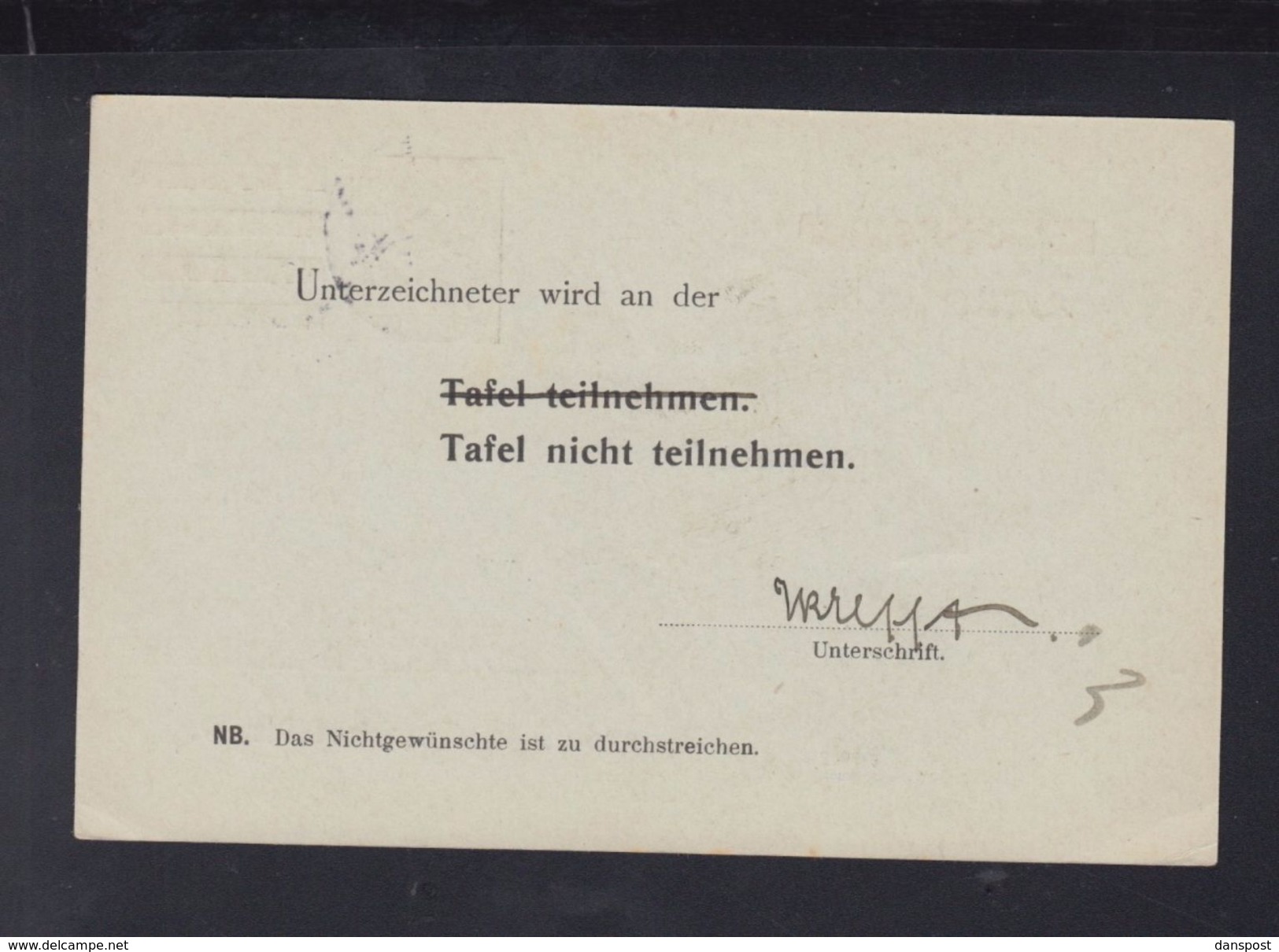 Dt. Reich GSK  Vordruck Barthe Bremen 1906 Gelaufen - Sonstige & Ohne Zuordnung