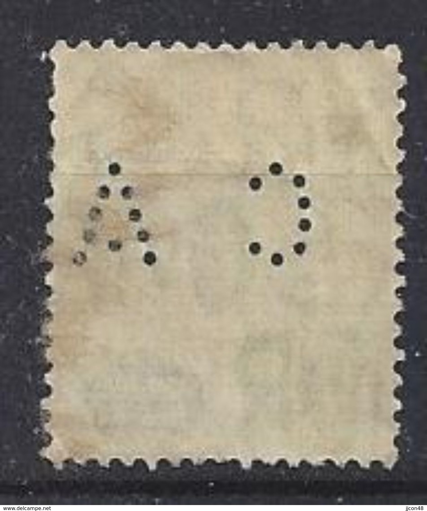 GB 1937  KG VI. 1/2d (o) SG.462. Mi.198. (perfin.CA) - Perfin