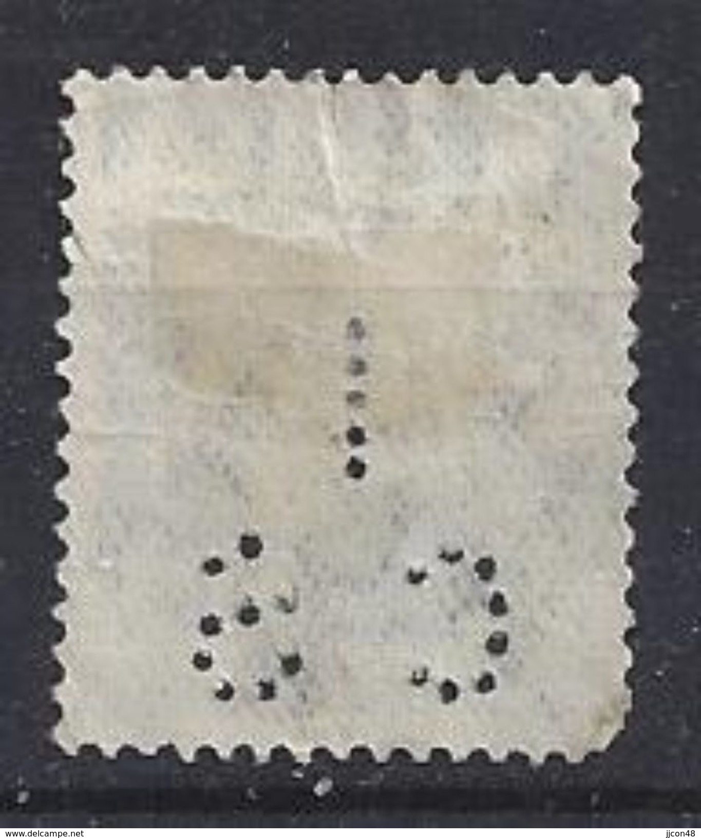 GB 1937  KG VI. 2.1/2d (o)  SG.466. Mi.202. (perfin.I CS) - Perfins