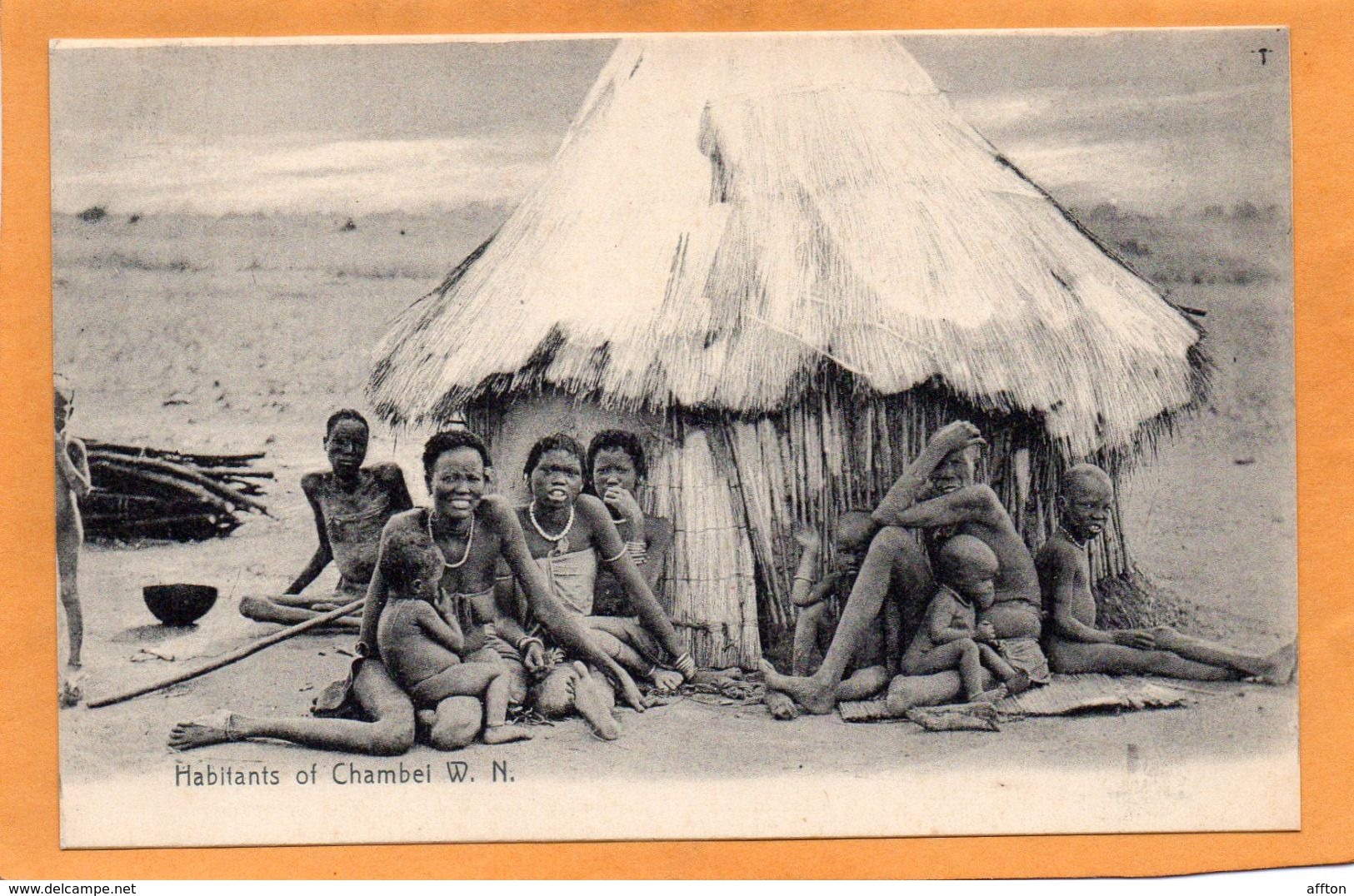 Chambei WN Sudan 1905 Postcard - Soedan