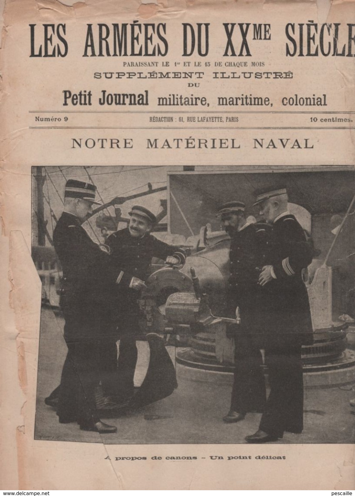 ( 1904 ) LES ARMEES DU XXe SIECLE N° 9 - NOTRE MATERIEL NAVAL - MARINE - Français
