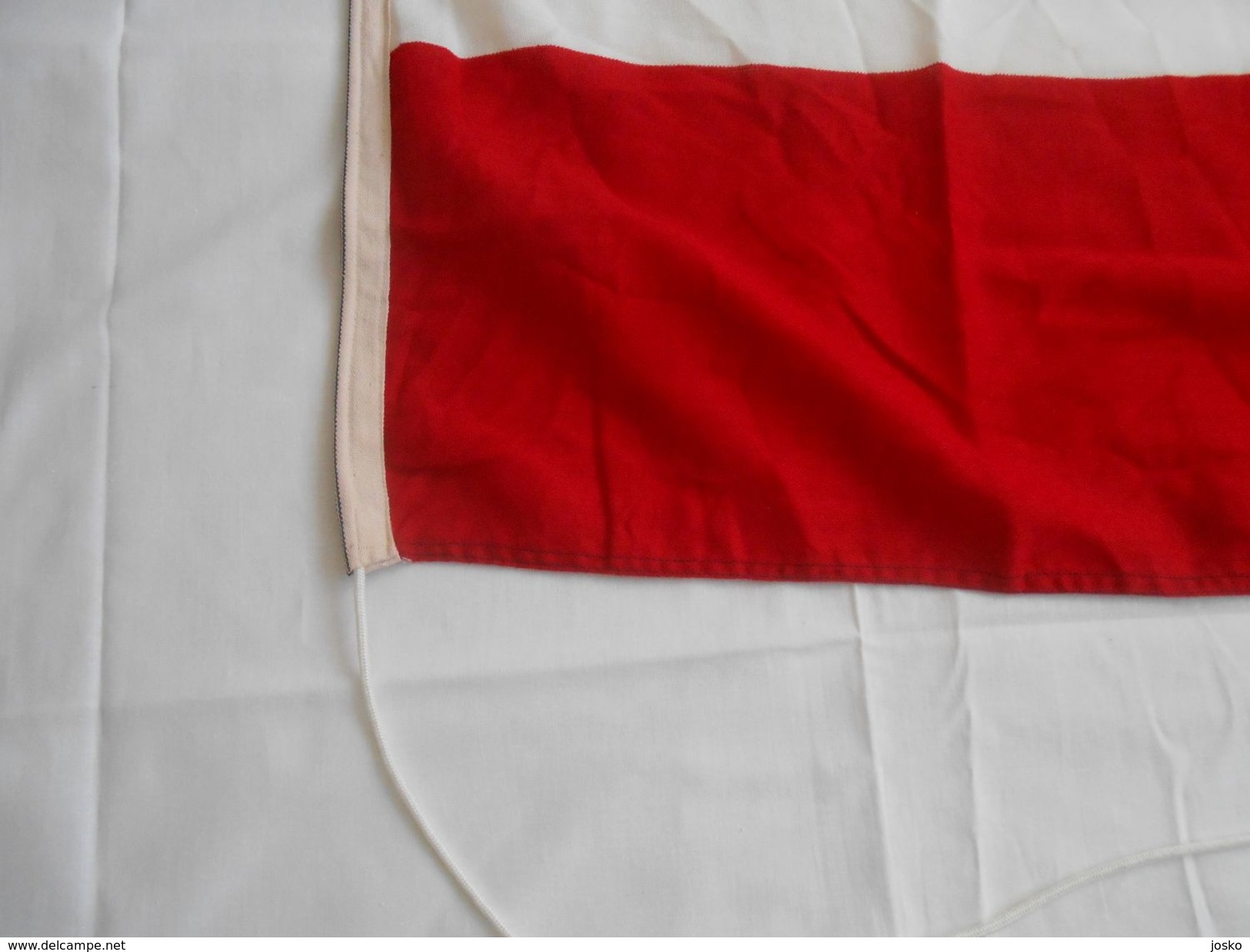 YUGOSLAVIA - Original Vintage Communist Flag * LARGER SIZE * Drapeau Flagge Bandiera Yougoslavie Jugoslawien Jugoslavia - Drapeaux