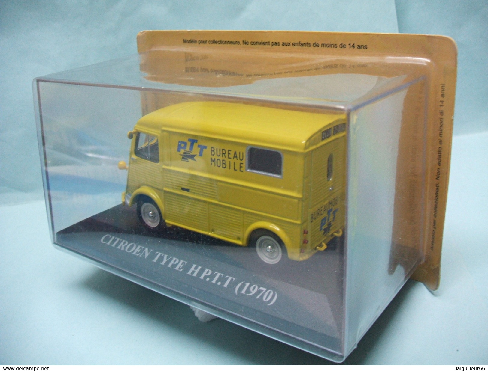 IXO / Altaya - CITROEN TYPE H PTT Bureau Mobile Postes 1970 BO 1/43 - Commercial Vehicles