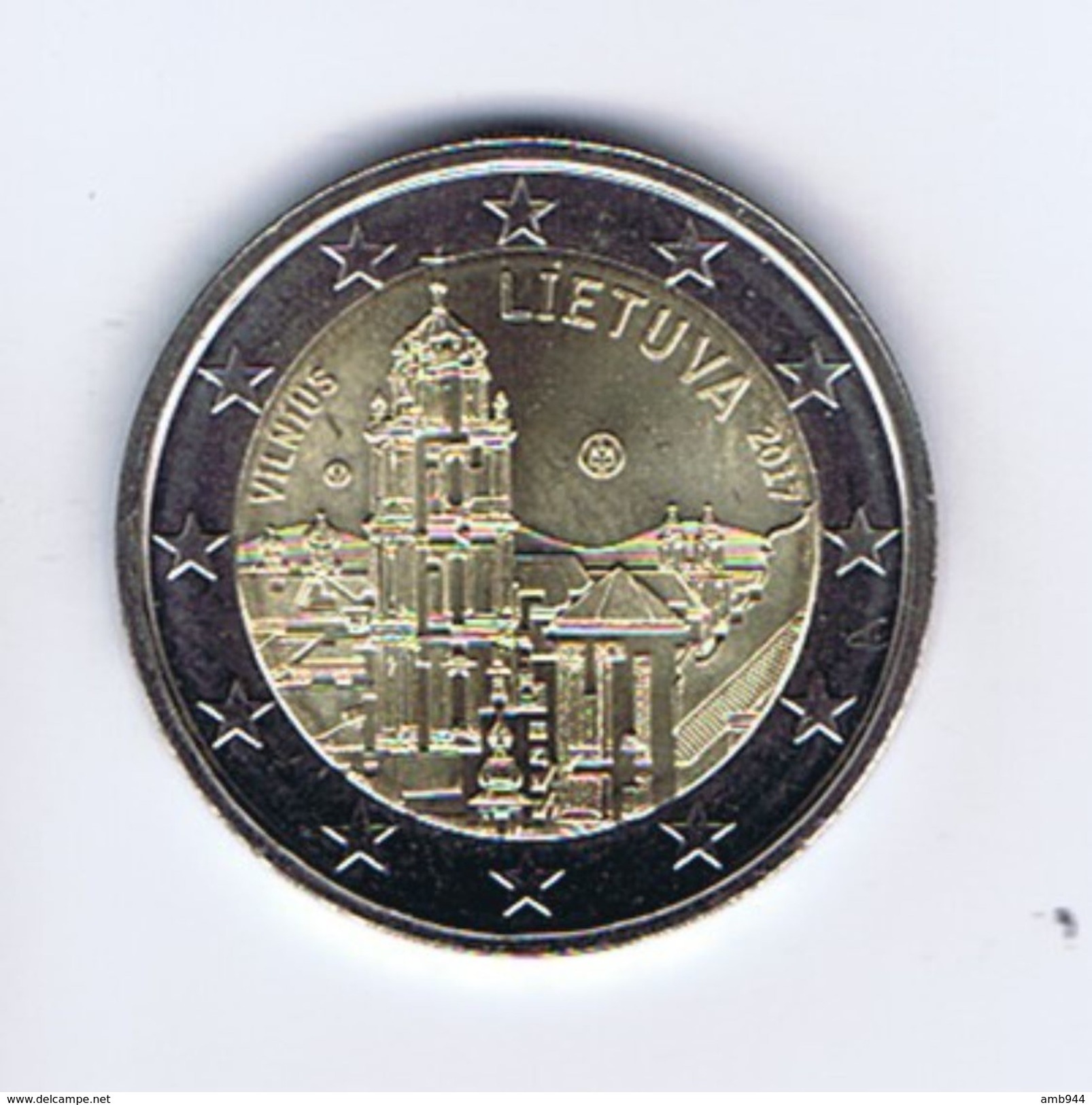 Lituania - 2 Euro Commemorativo 2017 - Vilnius - Lettonia