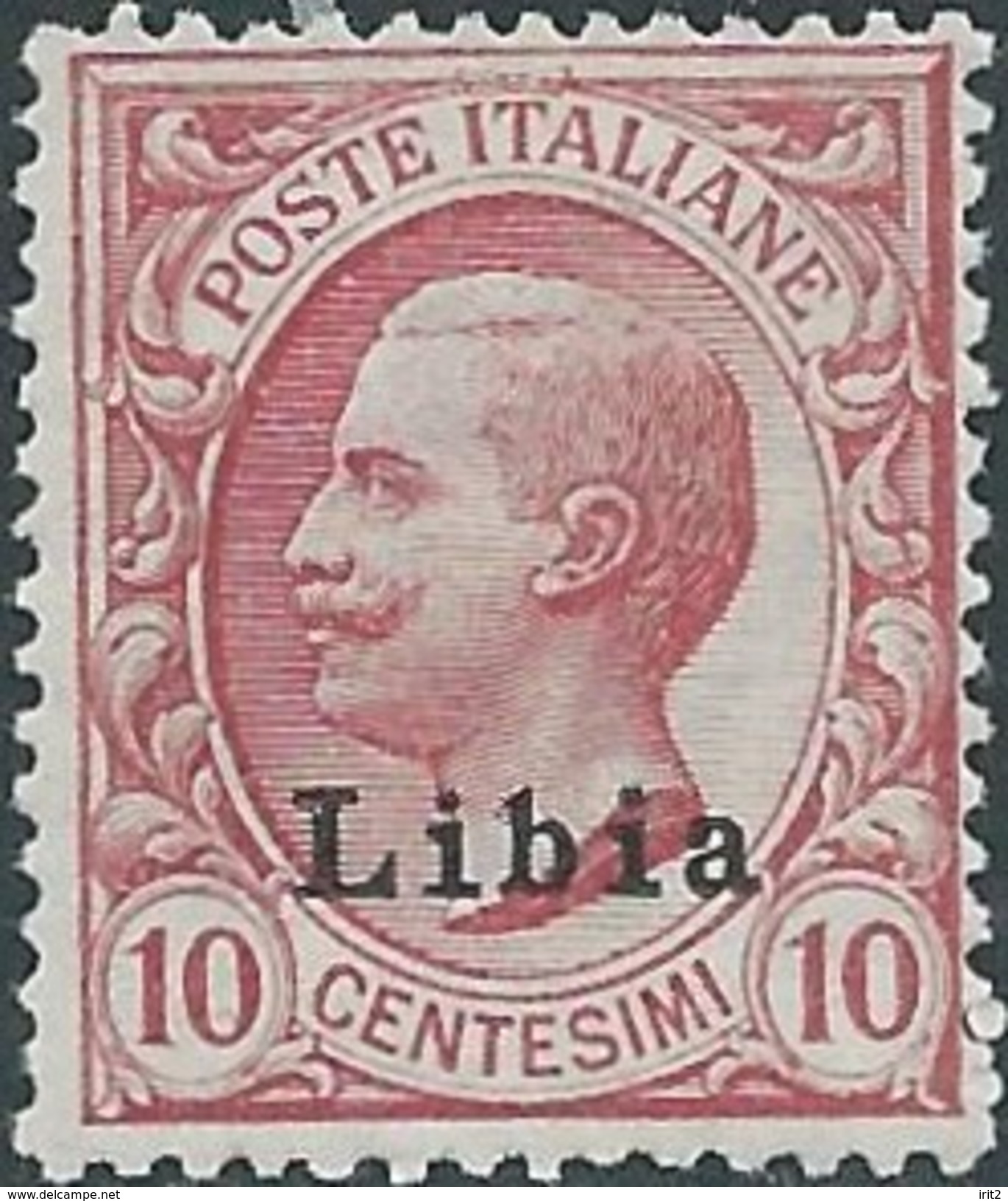 ITALY ITALIA ITALIEN ITALIE 1912 OCCUPAZIONE LIBIA - 10C Rosa - Libya