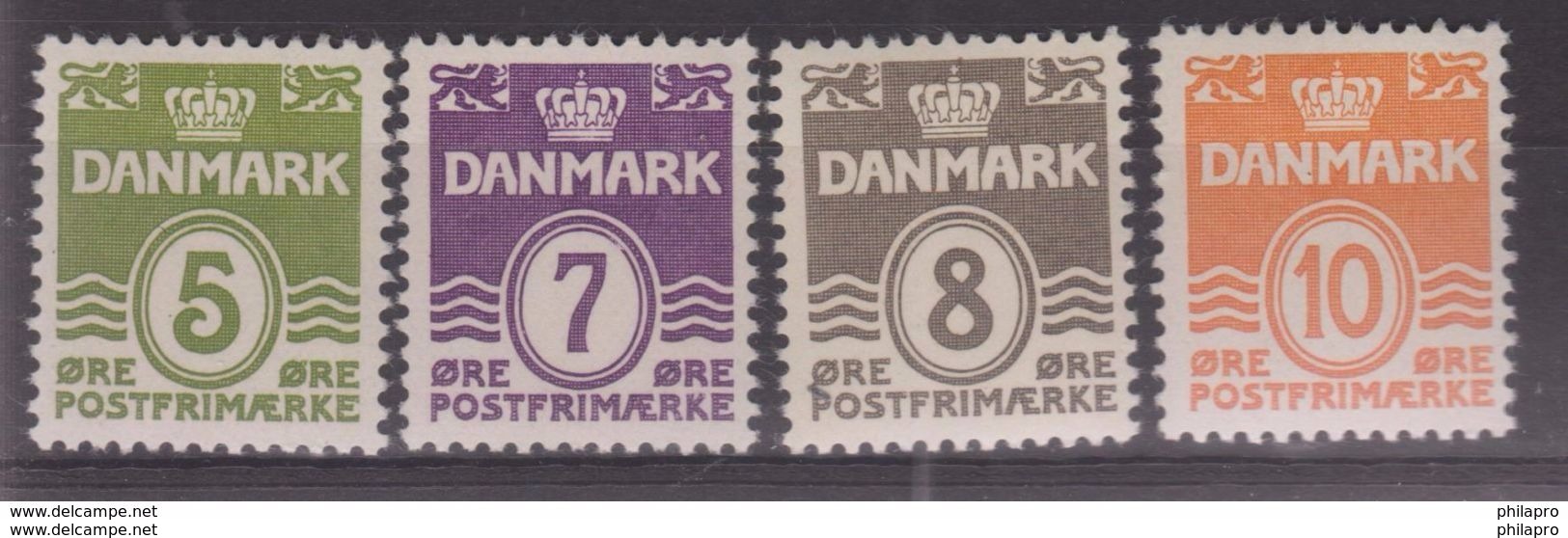 DANEMARK  3 Séries YVERT N° 222/6+210/3+241/5 *MH     Réf  H650+H651+H652 - Autres & Non Classés