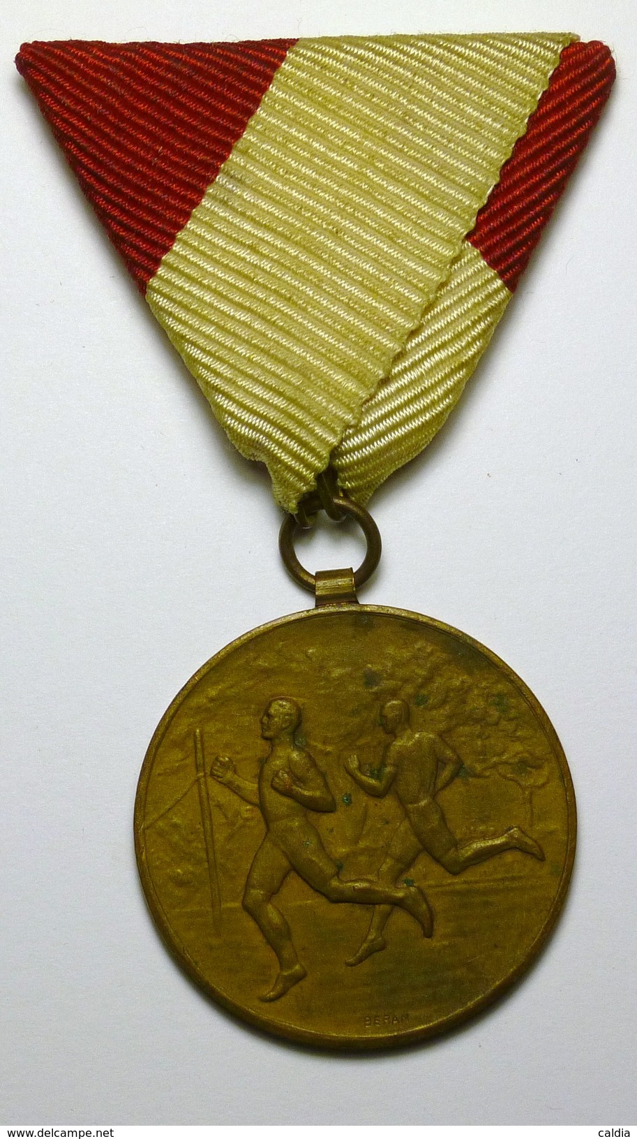 Hongrie Hungary Ungarn " Sport Medal  " Budapest 1927 - 1928 - 1929  LOT 4 Médailles - Other & Unclassified