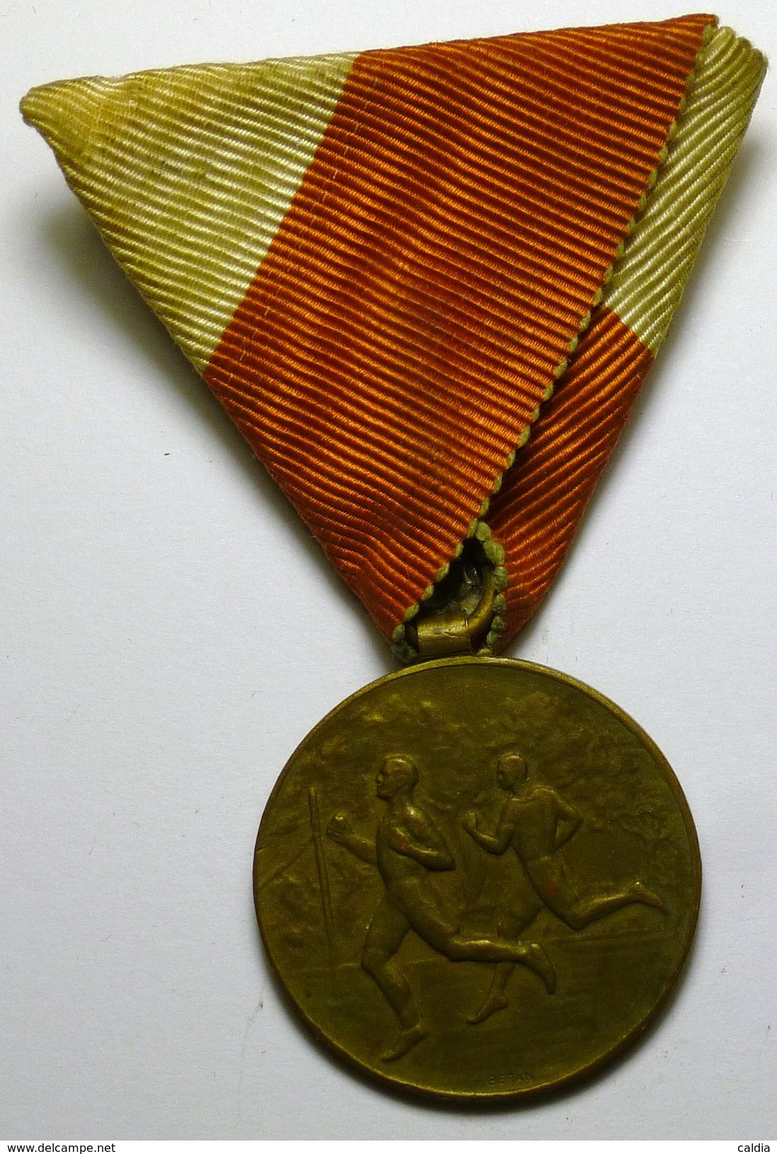 Hongrie Hungary Ungarn " Sport Medal  " Budapest 1927 - 1928 - 1929  LOT 4 Médailles