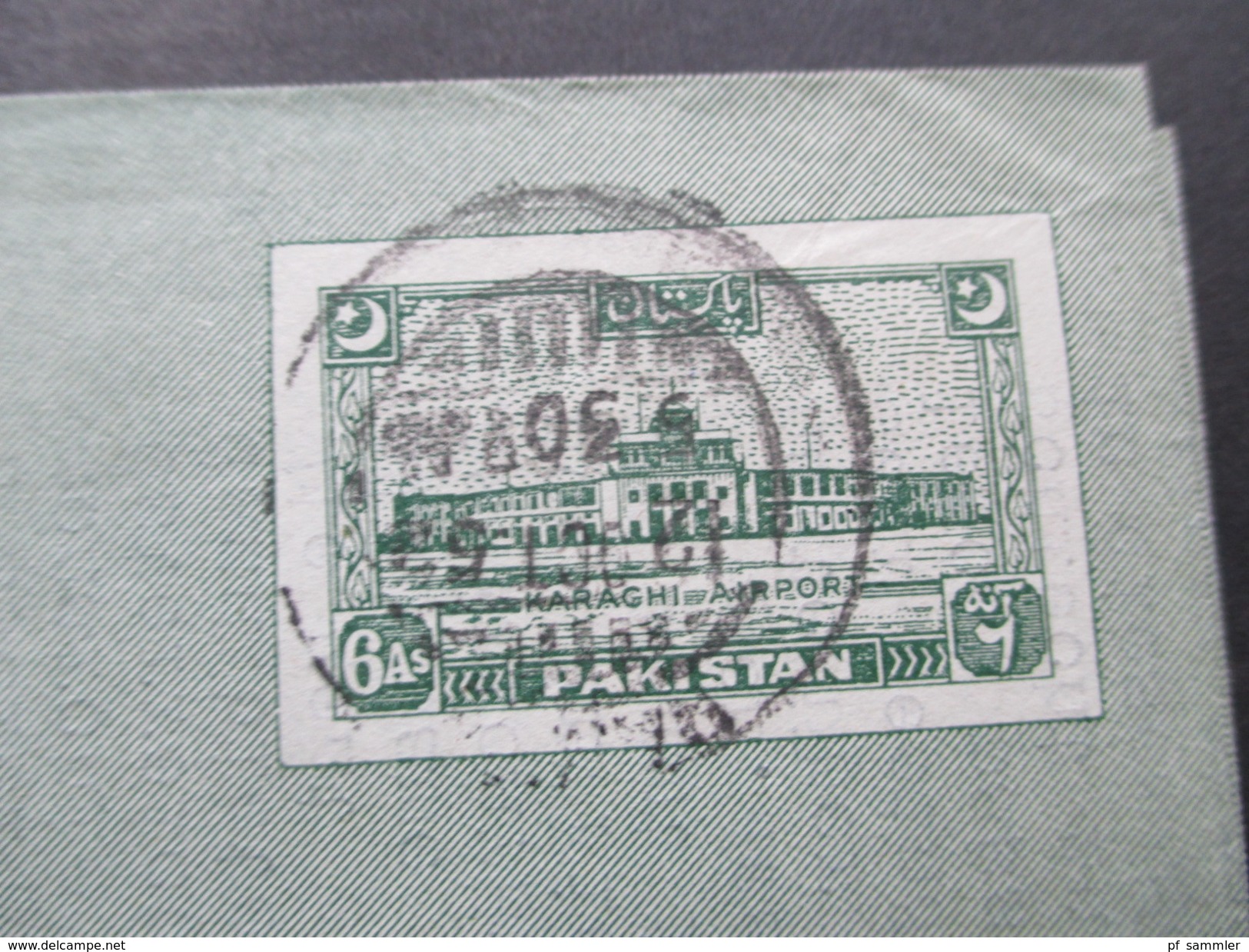 Pakistan 1952 Air Mail / Air Letter / Aerogramm. Nach Jenbach Tirol. Weitergeleitet. Mit Interessantem Inhalt. Professor - Pakistan