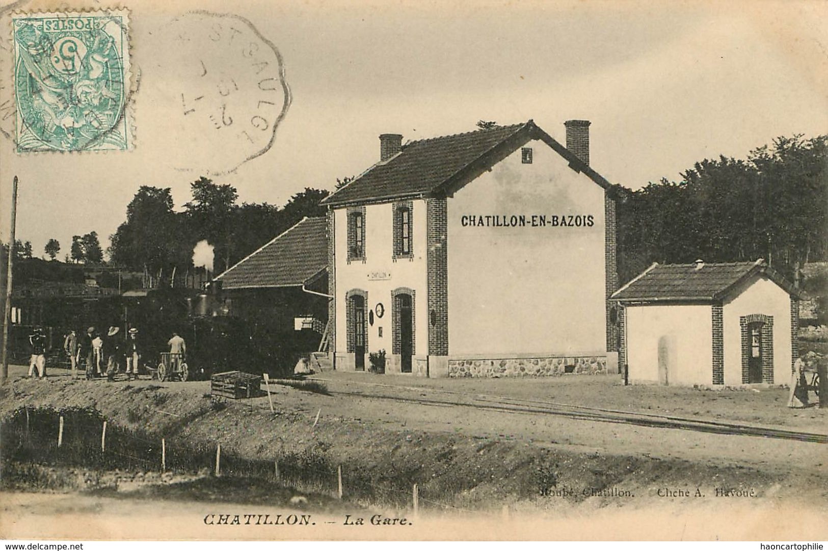 Chatillon En Bazois La Gare Train - Chatillon En Bazois