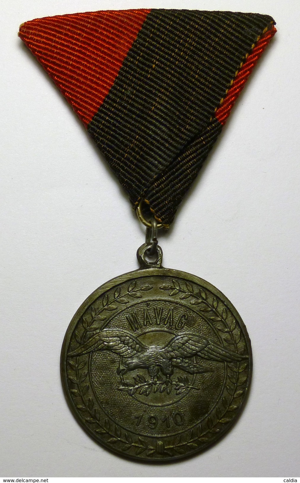 Hongrie Hungary Ungarn 1910  "" MAVAG "" Sport Medal - Andere & Zonder Classificatie