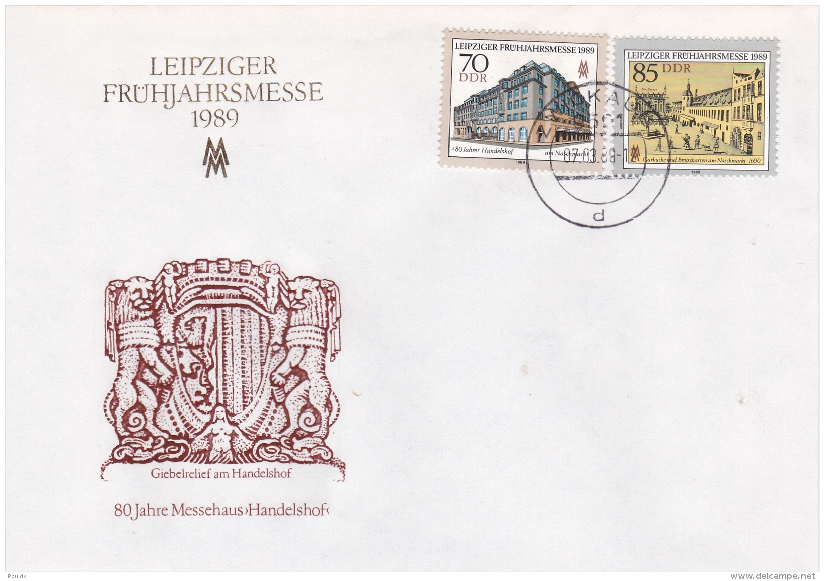 DDR FDC 1989 Leipziger Frühjahrsmesse 1989   (DD7-26) - Autres & Non Classés